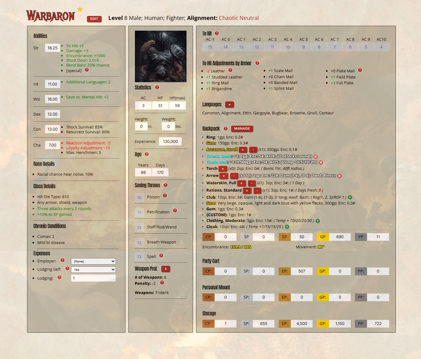 AD&D Toolkit