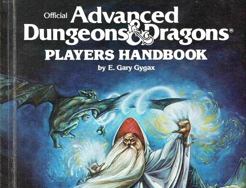 Player's Handbook AD&D 1e